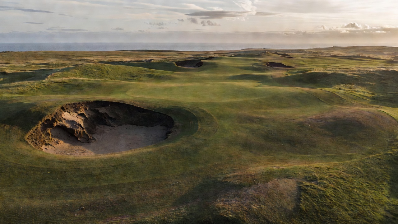 St Andrews Links Old Course landscape view showcasing historic greens